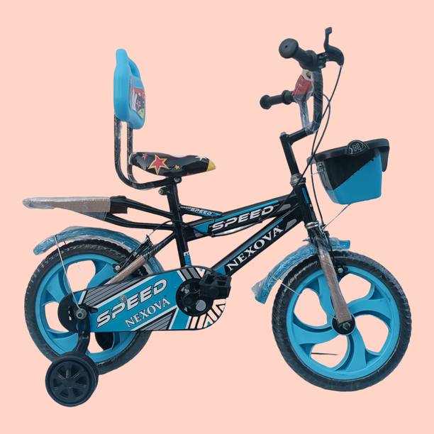 LITTLE WHEELZ KIDS ZONE K - 30 NO WAY CYCLE ( SKY BLUE ) 2 TO 4 YEARS KIDS 14 T (inch) BMX Cycle