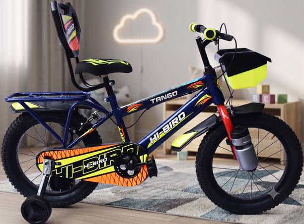 Hi-Bird Tango 14T Blue With Multicolored Riding Cycle 16 T (inch) Fat Tyre Cycle