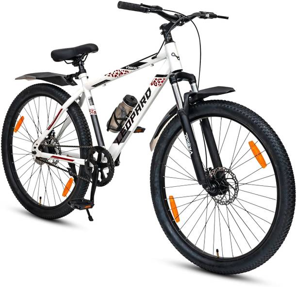 VESCO LEOPARD 29T MTB Cycle for Men Single Speed | Dual Disc Brake | Front Suspension 29 T (inch) Mountain Cycle