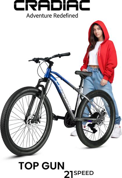 CRADIAC TOP GUN 21 SPEED | DUAL DISC | FRONT SUSPENSION | FULLY FITTED 26 T Mountain Cycle