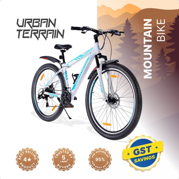 Urban Terrain UT6000A29 Alloy 29T MTB Cycles Shimano Geared for Men with Dual Disc Brake 29 T (inch) Road Cycle