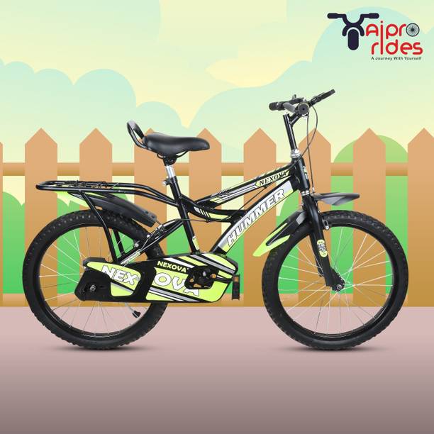xaipro rides 20T HUMMER CARRIER GREEN CYCLE FOR 6 TO 9 YEARS KIDS 20 T (inch) BMX Cycle