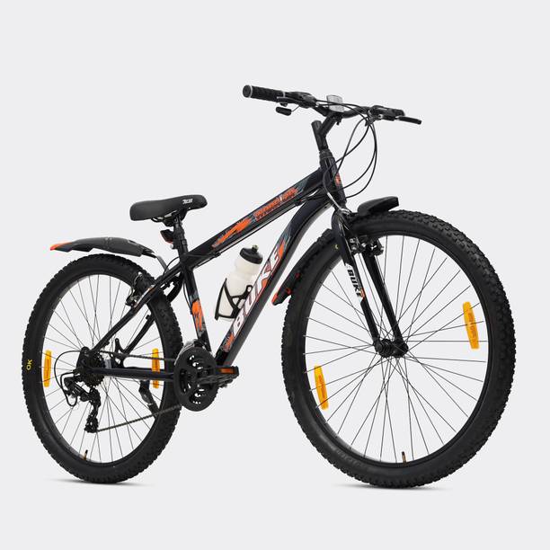 Buke WARRIOR 27.5T MTB Geared Cycle for Men Front & Rear Vee Brake 85% Pre Fitted 27.5 T (inch) Hybrid Cycle/City Bike