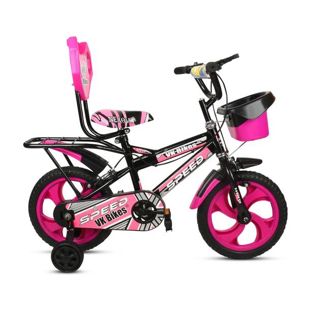 VK BIKES BICYCLE 14T SPEED EDITION (PINK) FOR 2 TO 4 YEAR KIDS BABY 14 T (inch) BMX Cycle
