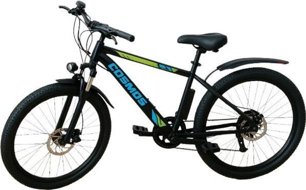 SS Bikes Cosmos Premium Electric Bicycle (without battery), 250W BLDC Motor, 40 Km Range 26 T (inch) Hybrid Cycle/City Bike
