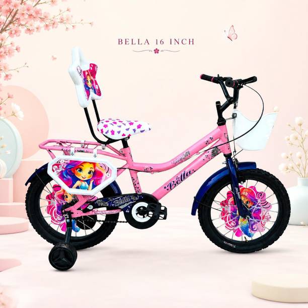 FOXGLOVE BELLA 16 INCH BARBIE PINK WITH DRESS GUARD TYRE TUBE FOR AGE 5 PLUS 90% FITTED 16 T (inch) Road Cycle