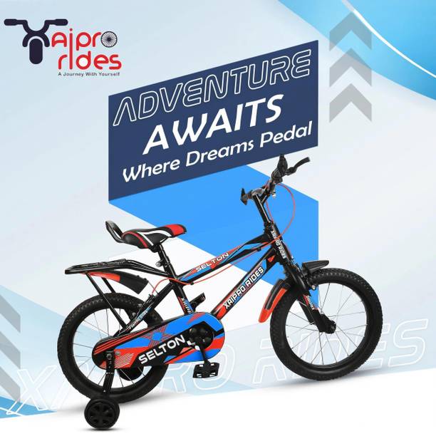 xaipro plus 16T Selton Kids cycle 4 to 6 years (Single Speed, Rigid, Red) 16 T (inch) BMX Cycle