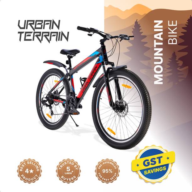 Urban Terrain Mountain Bike 27.5T Shimano Geared Cycles for Men with Disc Brake MTB UT2000 27.5 T (inch) Road Cycle