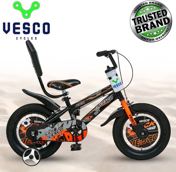 VESCO Kick " Cycle for Kids Bicycles age 3 to 5 Year Boys & Girls 14 T (inch) Road Cycle