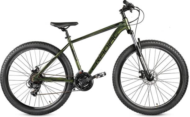 CRADIAC ALPHA LITE 21 SPEED|6061 ALLOY FRAME |DUAL DISC|LOCKOUT SUSPENSION|shimano gears 29 T (inch) Mountain Cycle