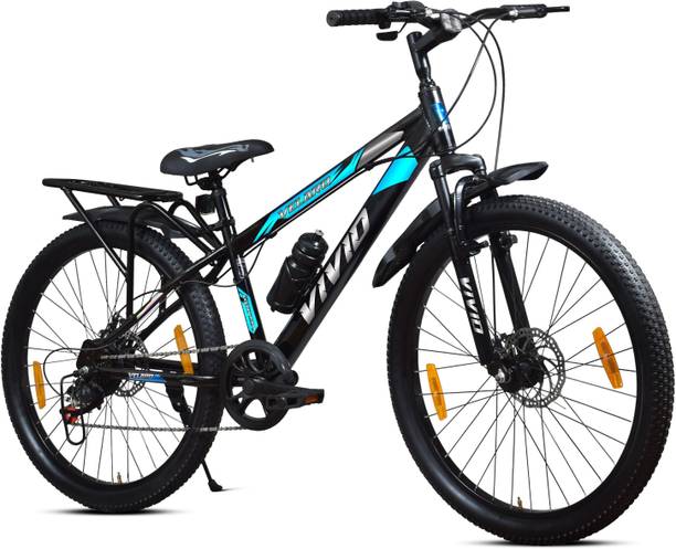 VIVID Valero 26T IBC 7 Speed Cycle for Men with Front Suspension & Dual Disc Brakes, 26 T (inch) Mountain Cycle
