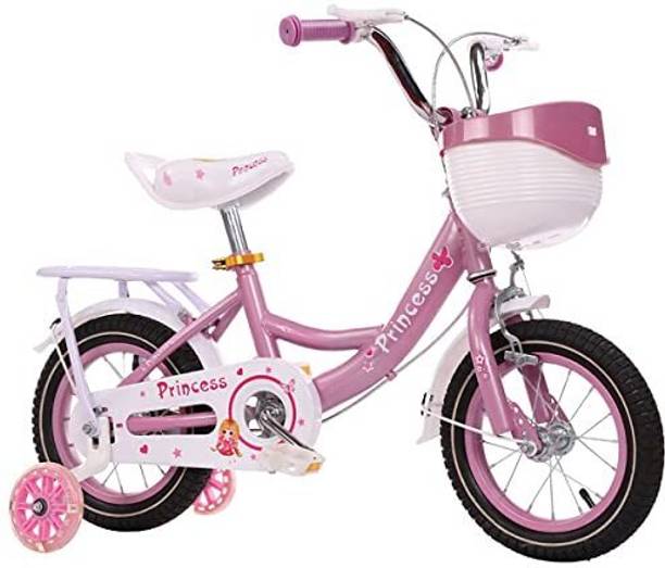 SYGA Princess Bicycles for Kids 4-7 Years Old 16-inch Children's Light Bicycle 16 T (inch) BMX Cycle