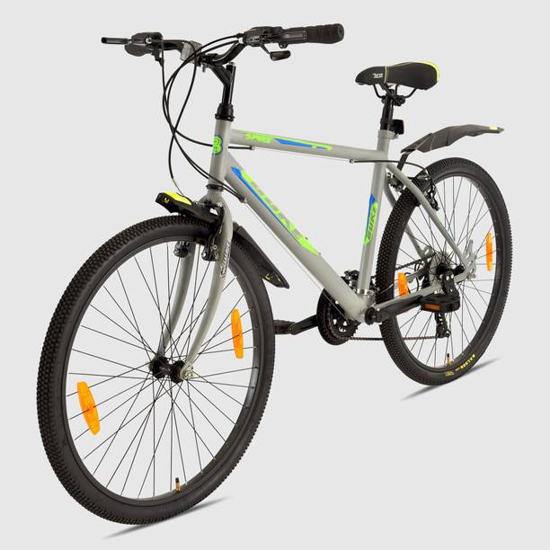 Buke SPIKE 26T Gear Cycle for Men & Boys With V Brakes & Adjustable Seat 85% Fitted 26 T (inch) Hybrid Cycle/City Bike