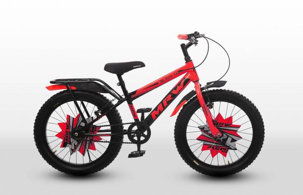 ModernCycle MRW Blackhat 20T cycle for kids 5 to 8 years (inner wire cable, rim card, red) 20 T (inch) Road Cycle