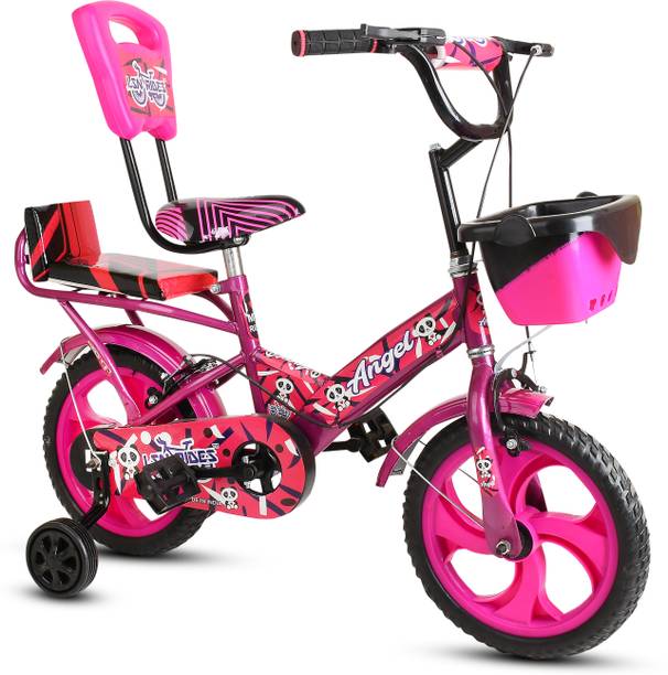 Lsn rides 14T PVC RIM ANGEL D/GADDI PINK CYCLE FOR KIDS 14 T (inch) BMX Cycle