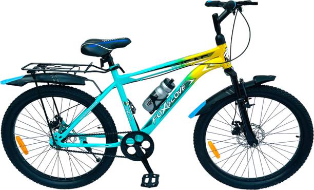 FOXGLOVE DARKFOX 24 INCH DUAL COLOUR D/DISK BRAKE F/SHOCKER CYCLE FOR AGE 10 PLUS YEARS 24 T (inch) Road Cycle