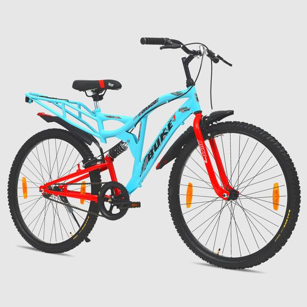 Buke DRACO 26T MTB Cycle for Boys & Men with V Brake & Carrier 85% Pre Fitted 26 T (inch) Mountain Cycle