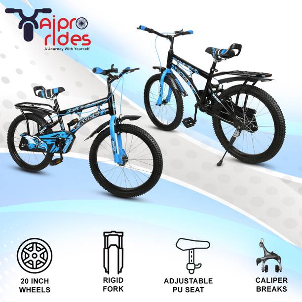 xaipro plus 20T EAGLE HEAVY DUTY METAL RIM BICYCLE SKY BLUE COLOUR 20 T (inch) Utility Bike