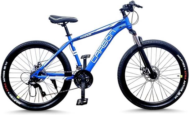 CarbonBike MAGNUM 21SPEED | FULLY FITTED | MICROSHIFT GEARED | FRONT SUSPENSION | DUAL DISC 26 T (inch) Mountain Cycle