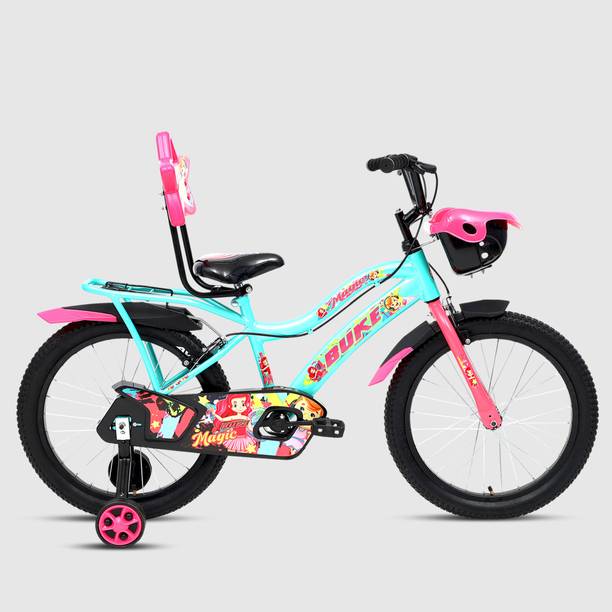 Buke MAGIC 20T Kids Cycle Ideal for 5 to 8 Years With Training Wheel 85% Pre Fitted 20 T (inch) Hybrid Cycle/City Bike