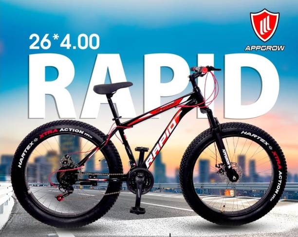 Appgrow Rapid 26 T Fat Tyre Cycle