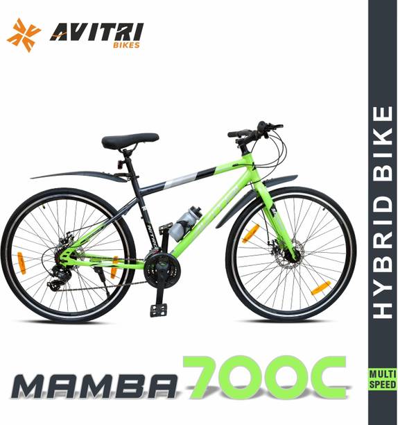 AVITRIBIKES Mamba-700C 21 Gear Disc Brake Adult-Hybrid Cycle/City Bike 700C T (inch) Hybrid Cycle/City Bike