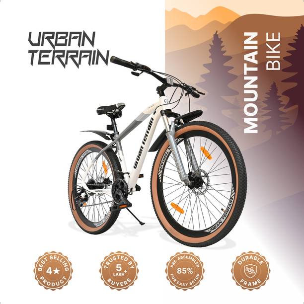 Urban Terrain Aeroblast Alloy MTB Cycles Shimano Geared for Men with Dual Disc Brake 29 T Road Cycle