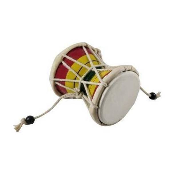 ALEWA 5 Inch Damaru | Damru | Damroo | Damarukam | Shiv Damaru for Puja - ALDAMARU003 Damaru