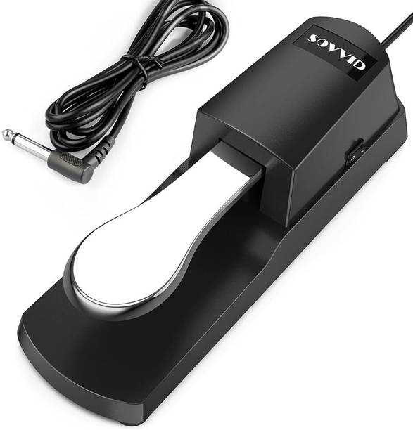 ELEPHANTBOAT Digital Piano and Keyboard Sustain Pedal for Yamaha,Roland,Casio,Korg,Behringer Damper & Sustain Pedal