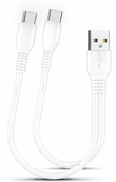 ONCRO 2-in-1 Cable 0.25 m White dual powerbank cable 2in1 usb splitter typec android mini 25cm 2.1A