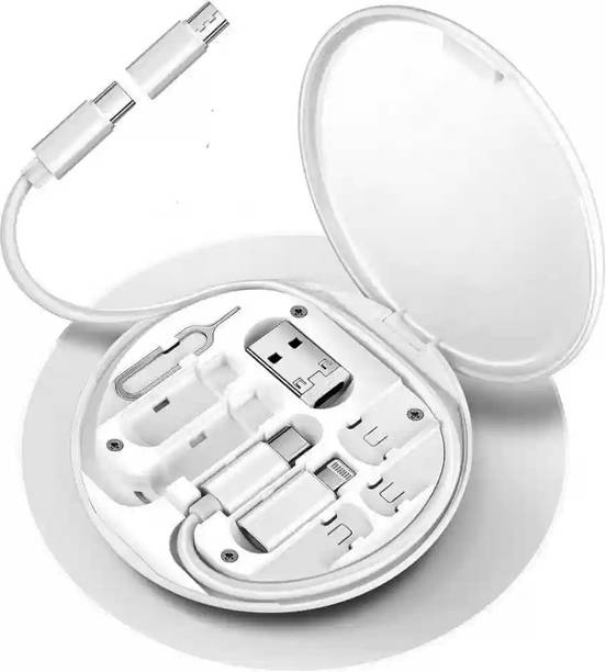 EcoRoots 4-in-1 Cable 1 m All In One Data cable set Multifunction Fast charging Universal Smart Adapter M2