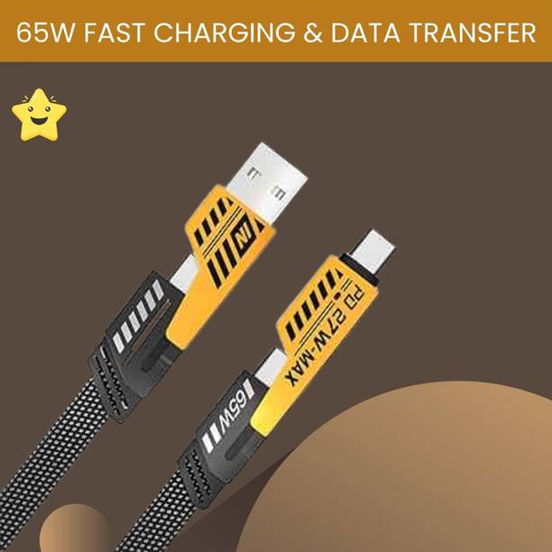 SACRO 4-in-1 Cable 1 m 4 IN 1 Charging Cable, Multi Functional Fast Charging Cable For All DeviceS287