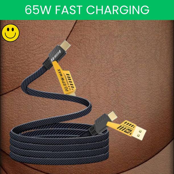 SACRO 4-in-1 Cable 1 m 4 IN 1 Braided Multi Functional Fast Charging Cable with Fast Data TransferW227