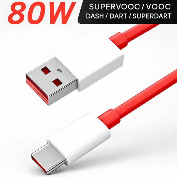 RoarX USB Type C Cable 8 A 1 m TPE Supervooc 80w cable compatible with One-plus 80W Charging Cable USB to Type C Warp Charger SuperVooc/Dash Super Charge Cable compatible with One-plus 12,12R,11,11R,10 Pro,10R,10T,9RT,9R,8T Nord 4, CE4, 3,CE3 Lite, Nord 2,Ce 3 5G,Ce3 Lite