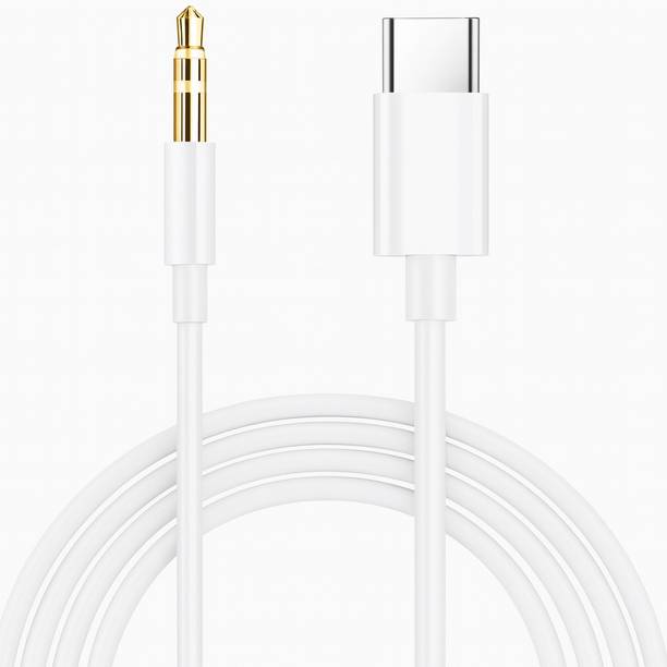 Orionis AUX Cable 1 m Type-C to 3.5mm AUX Cable | C to AUX Cable for Car | Headphones & Speakers Audio AUX Cable | Type C AUX Cable | 3.5mm AUX Cable | AUX Cable For Car