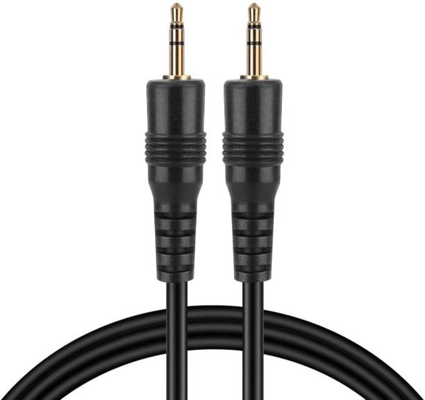 Vardhman AUX Cable 5 m AUX Cable Male to Male 3.5mm Gold Plated Connectors