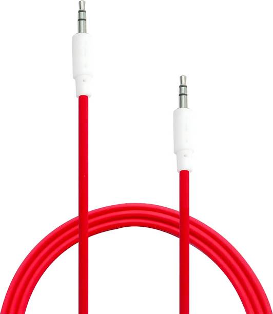 Elevea AUX Cable 1 m { 15 Years Warranty } Premium 3.5mm Male to Male Audio Cable