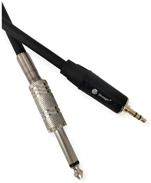 TZ SMART AUX Cable 1.5 m 3.5mm to 6.35mm Stereo Cable