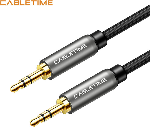 Câble Extension Audio 3,5 Mm MOSWAG - 1 Mètre Mâle à Femelle | Nylon Tressé, Connecteurs Or | Hautes Performances