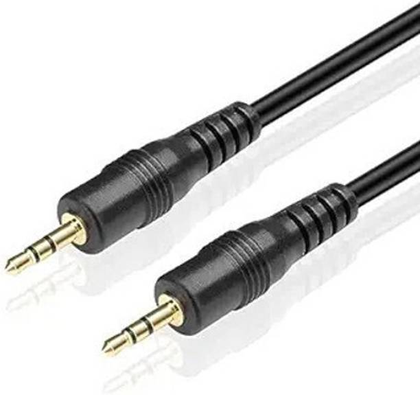 EKAAZ AUX Cable 10 m AUX Cable 5 m AUX Cable 5 Meter 3.5mm Male to Male Stereo Audio Aux Cable