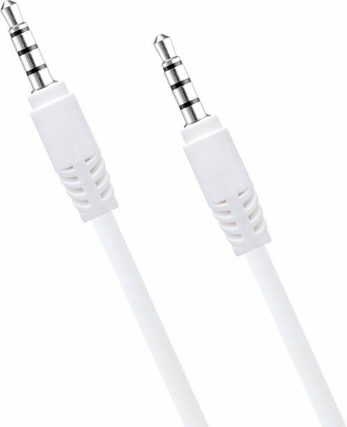 ERD AUX Cable 1 m AX-89 3.5 mm AUX Cable for Car Stereo Audio Support for Speakers & Smart Phones