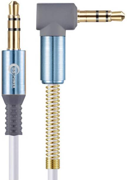 bs power AUX Cable 1 m EZ824 - WHITE