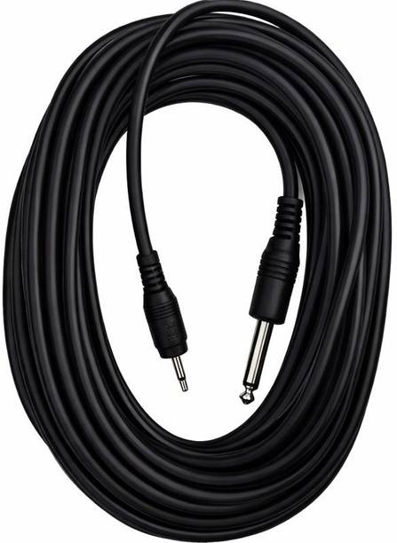GADGEETI AUX Cable 1.5 m Mono 6.35 mm 1/4-inches P38 Male to EP 3.5 mm