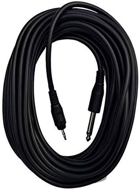 GADGEETI AUX Cable 1.5 m Mono 6.35 mm 1/4-inches P38 Male to EP 3.5 mm Stereo Audio Jack Amplifier Guitar Cable