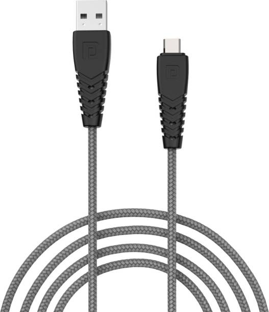 Portronics Micro USB Cable 2 A 1 m Nylon Braided Konnect B POR-1234