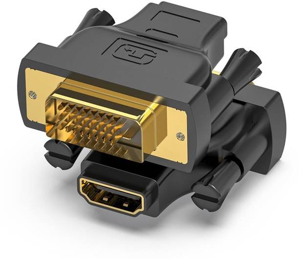 Tobo  TV-out Cable DVI to HDMI Adapter Bi-Directional DVI Male to HDMI Female Converter TD-447H