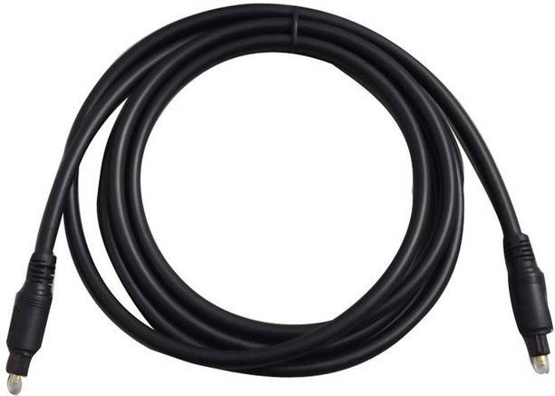 LipiWorld Fiber Optical Cable 1.5 m Premium Digital Fiber Optical Optic Audio SPDIF MD DVD TosLink Cable Lead Cord