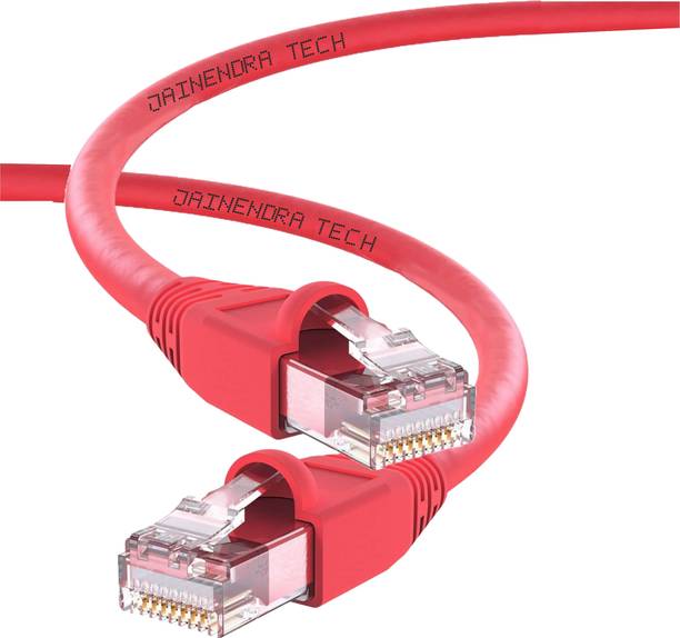 Jainendratech Ethernet Cable 0.5 m Cat6 Ethernet LAN Cable [ 0.5 Meter ] High-Speed RJ45 Network Cable for Modem, Switch, Patch Panel