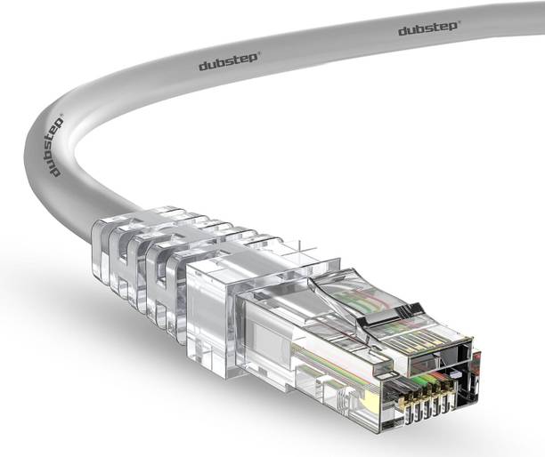 Shinjai Ethernet Cable 1.5 m CAT-6 Grey Internet Network 1.5 Meter Cable (Grey)