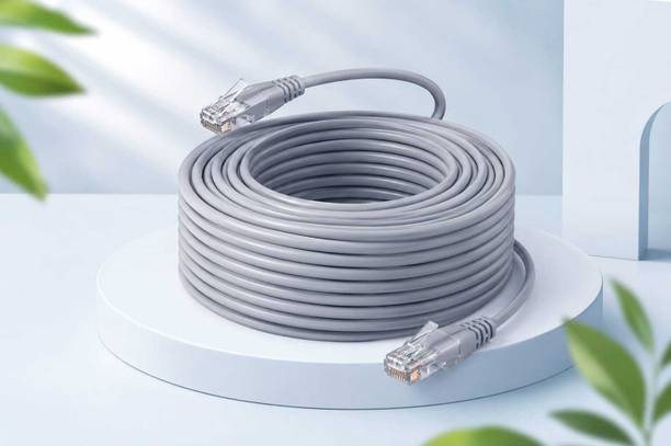 Clicknet Ethernet Cable 15 m PVC LAN Cable CAT6 Ethernet Cable Network Cable Internet Cable RJ45 LAN Wire High Speed Patch Cable Computer Cord
